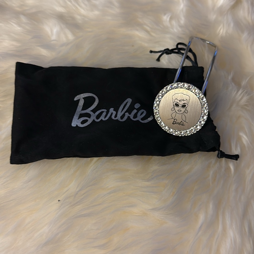 Pilot Barbie 60th Anniversary collector’s edition bag holder Barbie bling - Picture 2 of 4
